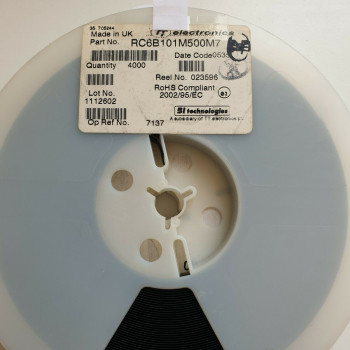 5 x 50pF 25V 20% 125ºC TT ELECTRONICS SMD CAPACITOR. CA391U4000F010721