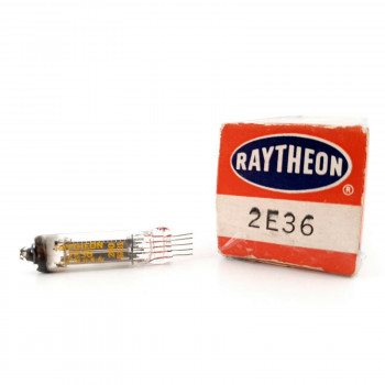 1 x 2E36 RAYTHEON TUBE. NOS/NIB. CB302