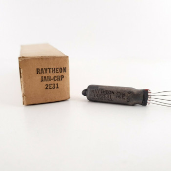1 x 2E31 RAYTHEON TUBE. NOS/NIB. CB302