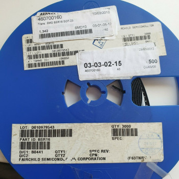 3 x BSR16 SMD FAIRCHILD TRANSISTOR. CA391U500F010721