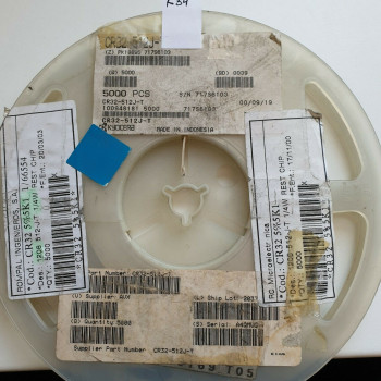 10 x 5.1K 1/4W 5% SMD KYOCERA RESISTOR. CA391U600F010721