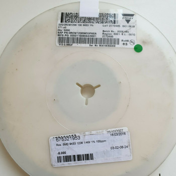 10 x 9.58K 1/4W 1% 100PPM SMD VISHAY RESISTOR. CA391U5000F010721