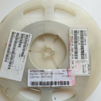 10 x 340K 1/8W 1% 100PPM SMD ASJ RESISTOR. CA391U2000F010721