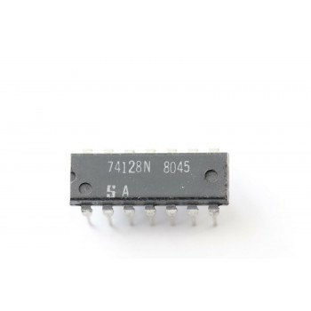 74128N SIGNITICS INTEGRATED CIRCUIT NOS ( New Old Stock )1PC. C48AU17F010219