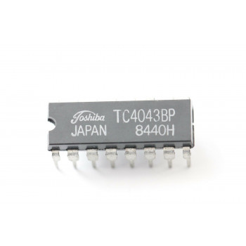 TC4043BP TOSHIBA NTEGRATED CIRCUIT NOS ( New Old Stock )1PC. C48AU2F010219