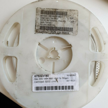 10 x 180K 1/8W 1% 100PPM SMD PHILIPS RESISTOR. CA391U2500F010721