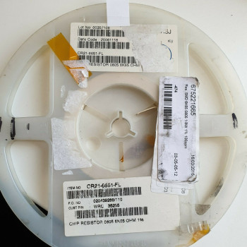 10 x 6.65K 1/8W 1% 100PM SMD ASJ RESISTOR. CA391U400F010721