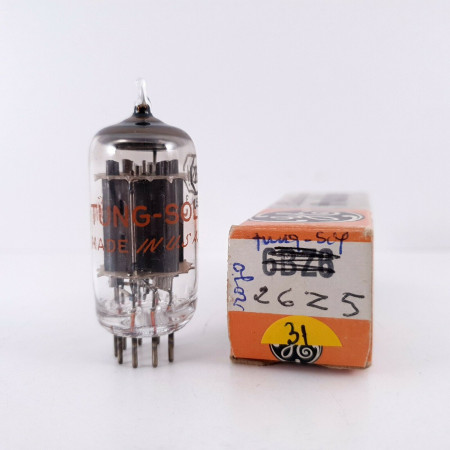 1 X 26Z5W TUNGSOL TUBE. ORANGE LOGO. 31. CH32