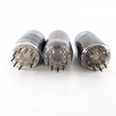 3 X Z759 TUBE. CHELMER BRAND. BLACK SMOKED GLASS. D-G CJ  ENA