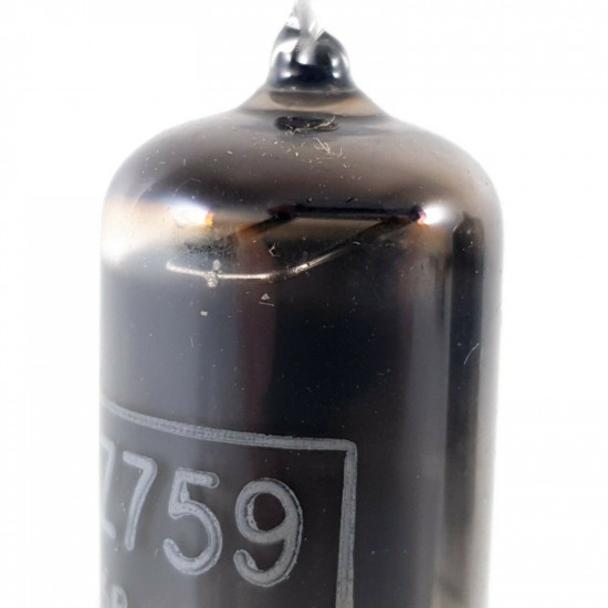 3 X Z759 TUBE. CHELMER BRAND. BLACK SMOKED GLASS. D-G CJ  ENA