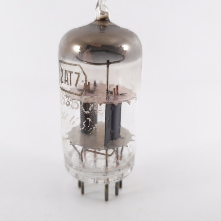 1 X 12AT7 / ECC81 TUNGSOL TUBE. D-G. 1960s PROD. 102/112%. CF  ENA
