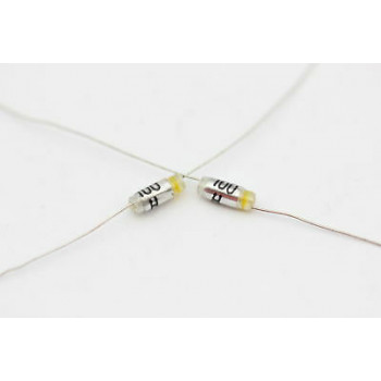 STYROFLEX CAPACITOR 100pF 63V NOS (New Old Stock) 5PC. CA4U317F160415