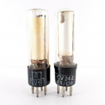 2 X CV242 PHOTOCELL TUBE. 1949,1951 Rank Cintel & Mullard PRODUCTION. CL  ENA 2