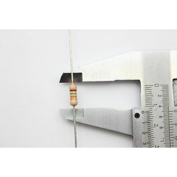 CARBON FILM FIXED RESISTOR. 1/2W 1K5 1.5K 5% *4 PC* NOS (New Old Stock)