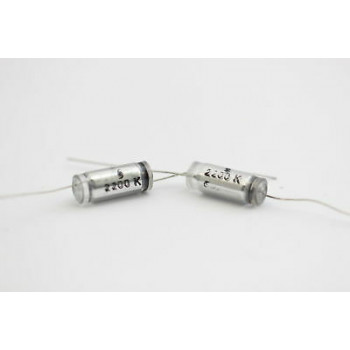 STYROFLEX CAPACITOR SIEMENS 2200pF 500V NOS 3PC. C567BU31f200120