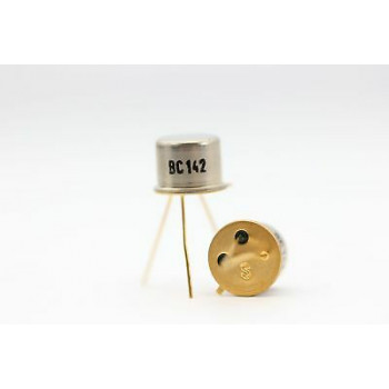 BC142 GOLD TRANSISTOR NOS( New Old Stock ) 1PC. C292U8F090514