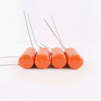 4 X 0.033uF 5% 1600V SPRAGUE CAPACITOR ORANGE DROP. 715P1600V. RADIAL 25 CP  ENA 2