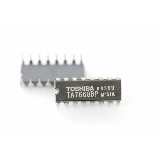 TA7668BP TOSHIBA INTEGRATED CIRCUIT NOS (New Old Stock)1PC C523AU1C593U7F020919