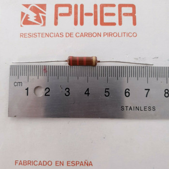 1 X 1W 2,2K 2.2K 2K2 5% 1990s VINTAGE PIHER RESISTOR. NOS. C1819U250F020221