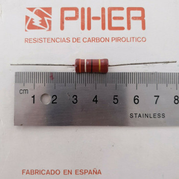 1 X 1W 39R 5% 1970s VINTAGE PIHER RESISTOR. NOS. C1819U300F020221