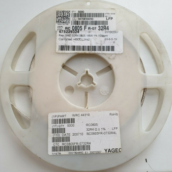 10 x 32.4R 1/8W 1% 100PPM SMD YAGEO RESISTOR. (R488) CA395U3000F020821