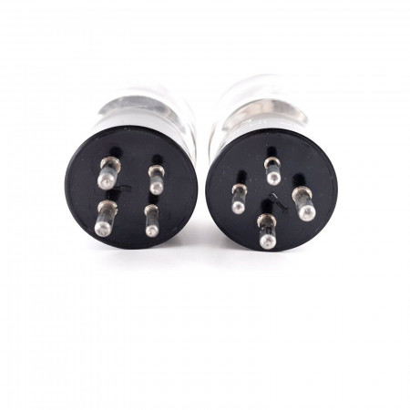 2 X 5Z3 HITACHI TUBE. BLACK PLATES. 1950s JAPANESE PROD. MATCHED PAIR. AG  ENA