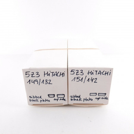 2 X 5Z3 HITACHI TUBE. BLACK PLATES. 1950s JAPANESE PROD. MATCHED PAIR. AG  ENA