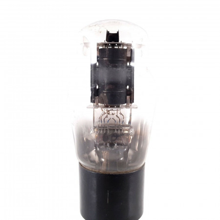 1 X 6V6G VISSEAUX TUBE. BLACK PLATES. 1950s PROD. 69%. AG  ENA