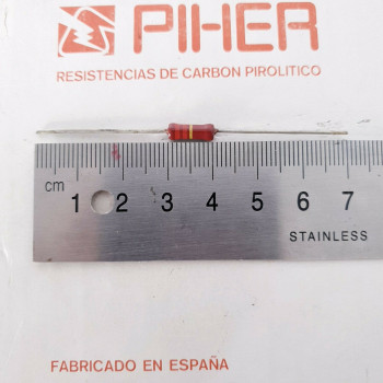 1 X 1/2W 2,2R 2.2R 2R2 20% 1970s VINTAGE PIHER RESISTOR. NOS. C1821U250F020221