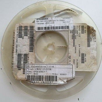 10 x 205R 1/4W 1% 10PPM SMD KYOCERA RESISTOR. (R495) CA395U1500F020821