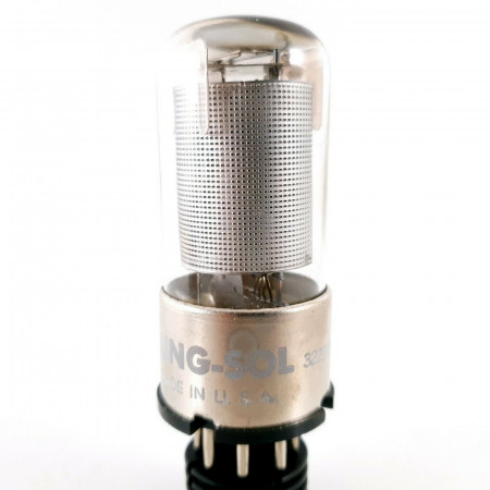 1 X 12SK7GT/G TUBE. TUNG-SOL BRAND. MESH PLATES. METAL BASE. M63.E146  ES