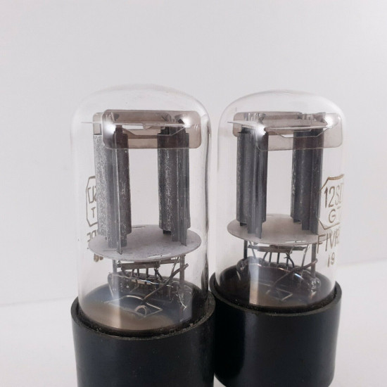 2 X 12SL7GT FIVRE TUBE. PAIR. 3. CH48