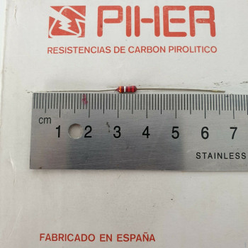 2 X 1/4W 3,9K 3.9K 3K9 2% 1970s VINTAGE PIHER RESISTOR. NOS. C1824U2000F020221