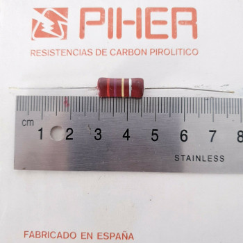 1 X 1W 270K 10% 1970s VINTAGE PIHER RESISTOR. NOS. C1820U120F020221