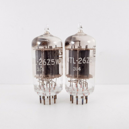 2 X JTL 26Z5W TUNGSOL TUBE. 98/101% / 95/99% MATCHED PAIR. 33. CH32