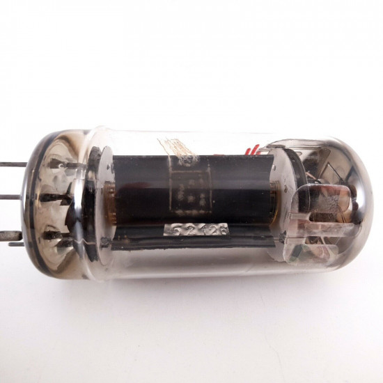 1 X OS51 TUNGSRAM RADIO TUBE. BLACK PLATE. QUAD D-GETTER. NOS/NIB. AB  ENA