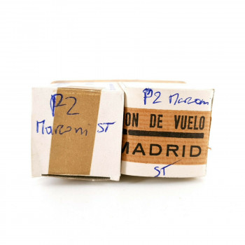 2 X P2 ST TUBE. MARCONI. CHROME PLATES. CC  ENA