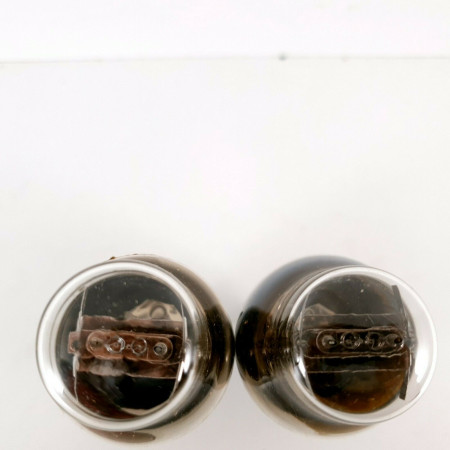 2 X P2 ST TUBE. MARCONI. CHROME PLATES. CC  ENA