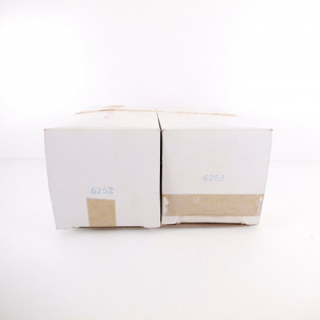 2 X 6252 / AX9910 AMPEREX TUBE. HOLLAND. GOLD PIN. 1950s PROD. NOS/NIB. AB  ENA