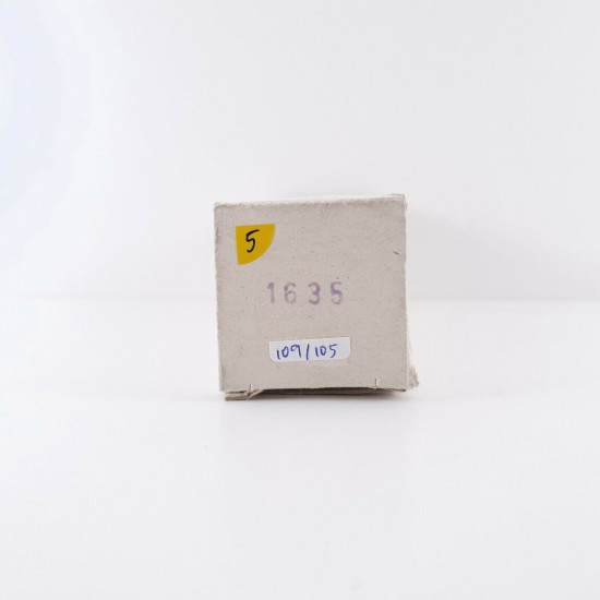 1 X 1635 RCA TUBE. 1940s PRODUCTION. SMOKED GLASS. 5. CH48