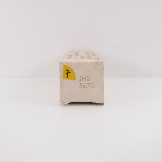 1 X JHS 5670 SYLVANIA TUBE. 7. CH48