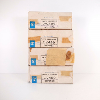 4 X CV499 / 5B/256M STC TUBE. 1965 PROD. DUAL GETTER. NOS/NIB. AB  ENA