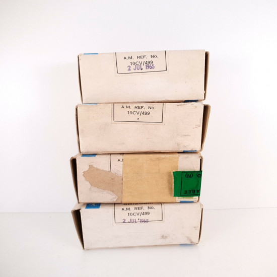 4 X CV499 / 5B/256M STC TUBE. 1965 PROD. DUAL GETTER. NOS/NIB. AB  ENA