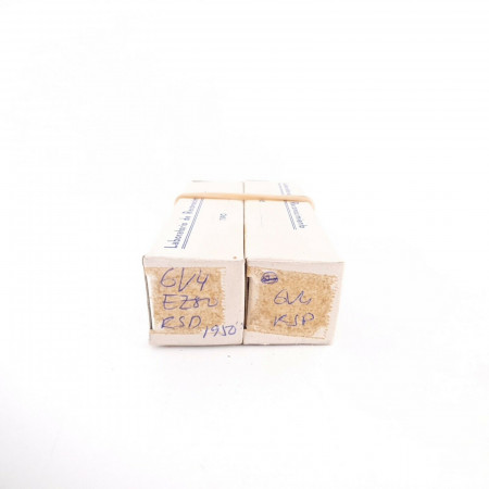 2 X EZ80 / 6V4 RSD TUBE. 1950s PROD. SOLID GETTER. NOS/NIB. AB  ENA