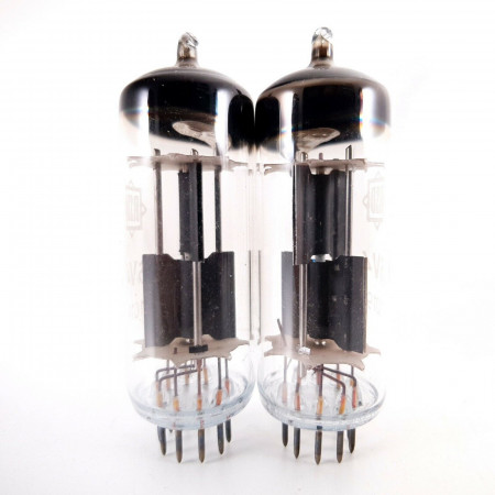 2 X EZ80 / 6V4 RSD TUBE. 1950s PROD. SOLID GETTER. NOS/NIB. AB  ENA