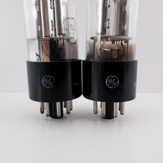 2 X 12SL7GT GENERAL ELECTRIC TUBE. MATCHED PAIR. 9. CH48