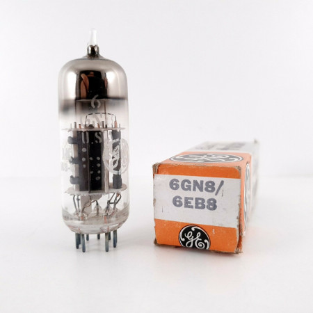 1 x 6GN8 / 6EB8 GENERAL ELECTRIC TUBE. NOS/NIB. CB305