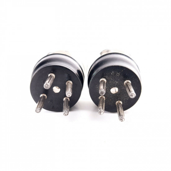 2 X 43-1U / 431U ZAERIX TUBE. BLACK PLATES. 1950s PROD. NOS/NIB. AB  ENA