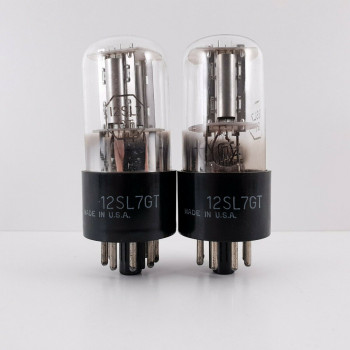 2 X 12SL7GT GENERAL ELECTRIC TUBE. 11. CH48 2