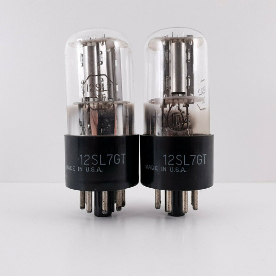 2 X 12SL7GT GENERAL ELECTRIC TUBE. 11. CH48